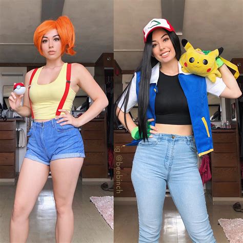 [self] my Misty and fem Ash (Ashley?) cosplays : r/cosplay