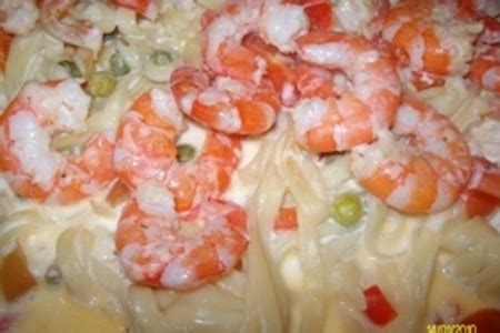 Креветки в сливочно-чесночном соусе – рецепт с фото