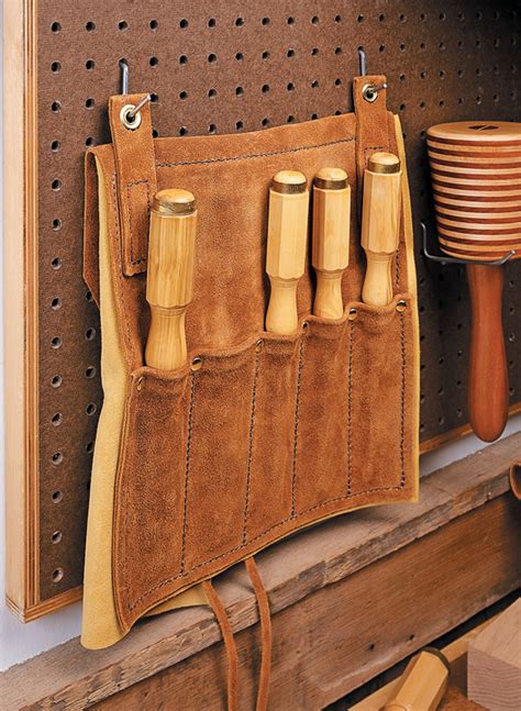 Leather Tool Holder | Woodworking Project | Woodsmith Plans