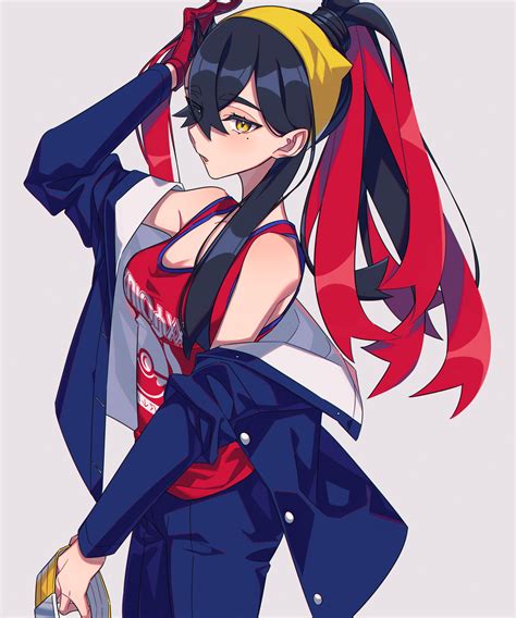 carmine (pokemon and 1 more) drawn by miri_(cherryjelly) | Danbooru