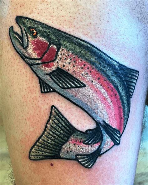 Trout Tattoo Design Images (Trout Ink Design Ideas) | Trout tattoo ...