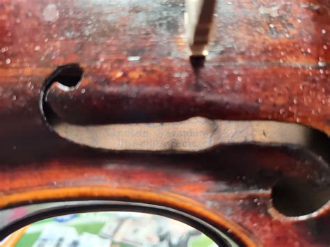 Sanctus Seraphin Violin - The Pegbox - Maestronet Forums
