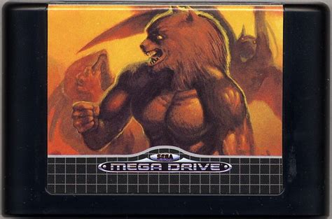 Altered Beast (1988) Genesis box cover art - MobyGames