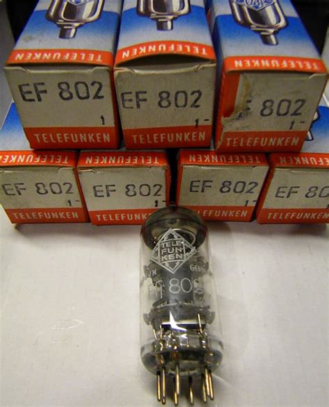 NOS Tube Store: TELEFUNKEN EF802 ( ) Germany