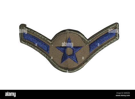 us air force sergeant rank patch Stock Photo - Alamy