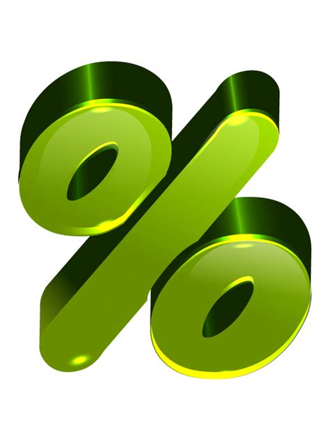 Percent PNG transparent image download, size: 600x800px