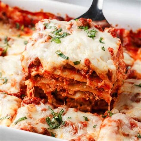 Best Homemade Lasagna Recipe - I Heart Naptime