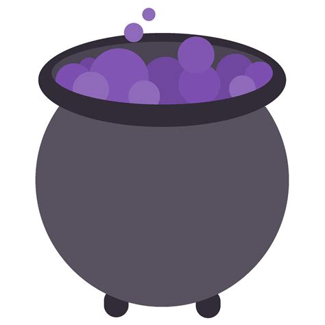 cauldron flat illustration  icon   vector art  vecteezy