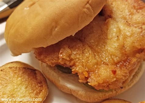 Southern Fried Chicken Sandwich With a Secret Ingredient! - Food Life ...