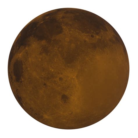 Moon isolated on transparent 19937068 PNG