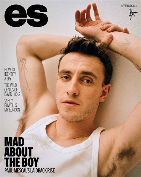 Paul Mescal is the picture of old Hollywood masculinity in a crisp ...