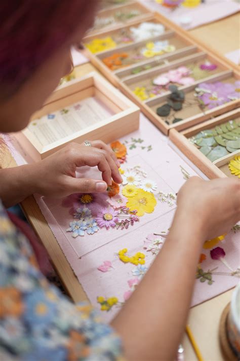 Pressed Flower Framing Workshop - March