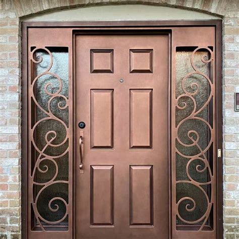 A&M Iron Doors - Single Doors with Sidelights | Enhance Your Home’s