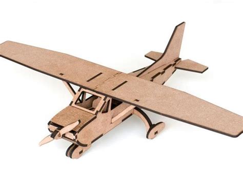 Free 3D file Laser Cut Airplane PDF File 🛩️・3D printable model to ...