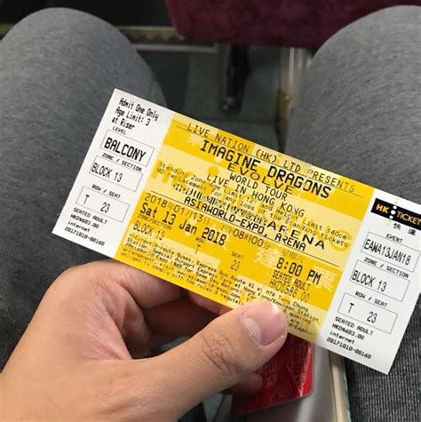 Imagine Dragons 演唱會飛, 門票＆禮券, 活動門票 - Carousell