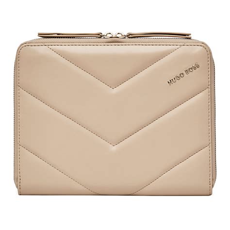 Designer portfolio folders Hugo Boss nude A5 Conference folder Triga