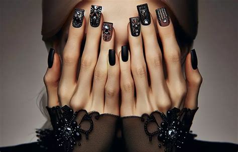 50 Best Black Nail Design Ideas For Stylish Manicures