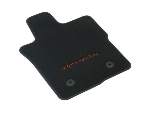 Carpet Floor Mats front and rear, black - Ford Online Accessory Catalogue