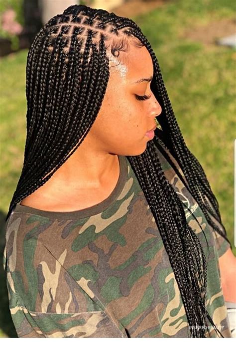 Medium Extra Long Knotless Braids - img-egg