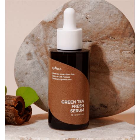 ISNTREE Green Tea Fresh Serum 50ml - Korean Cosmetics, Makeup ...