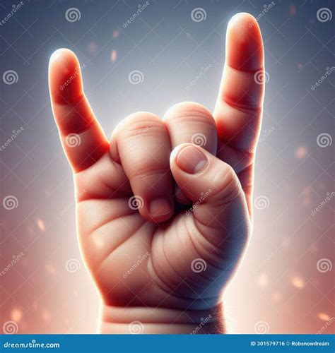 Bull horn hand gesture stock illustration. Illustration of bull - 301579716