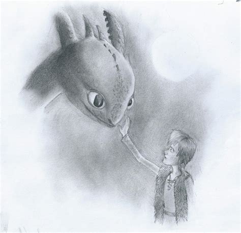 drawing how to train your dragon