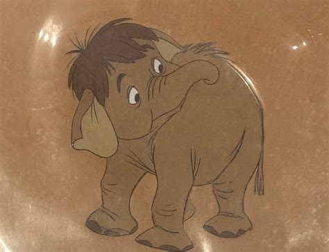 original walt disney production cel   jungle book featuring