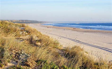 costa da caparica beach lisbon portugal world beach guide
