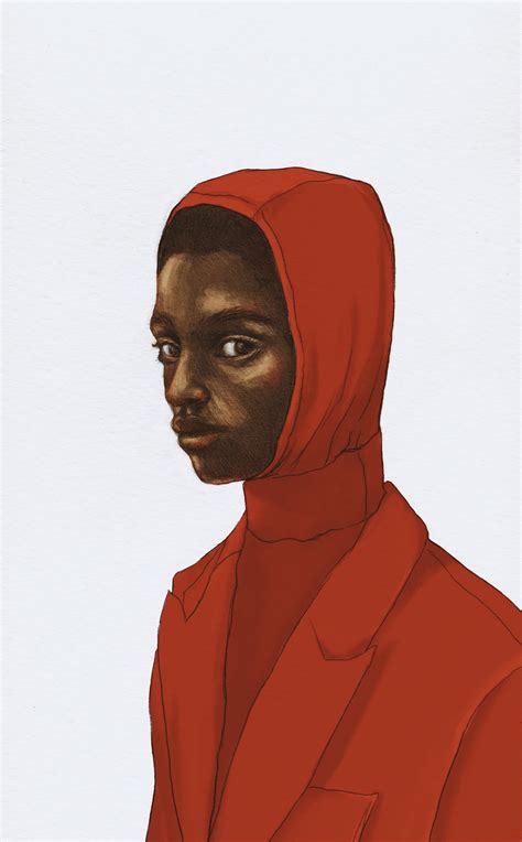 Red line on Behance