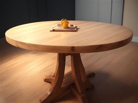 Premium AI Image | Wooden Table ai generated