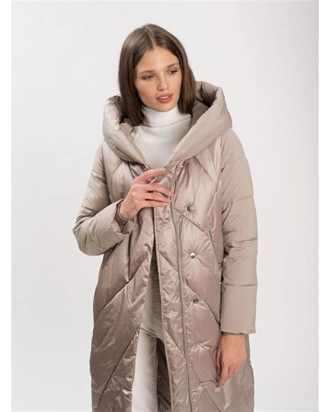 Пуховик Batter Flei 2130 beige - купить в магазине Fronzoli