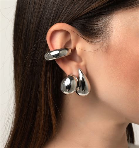 Silver Droplet Earrings – Rellery