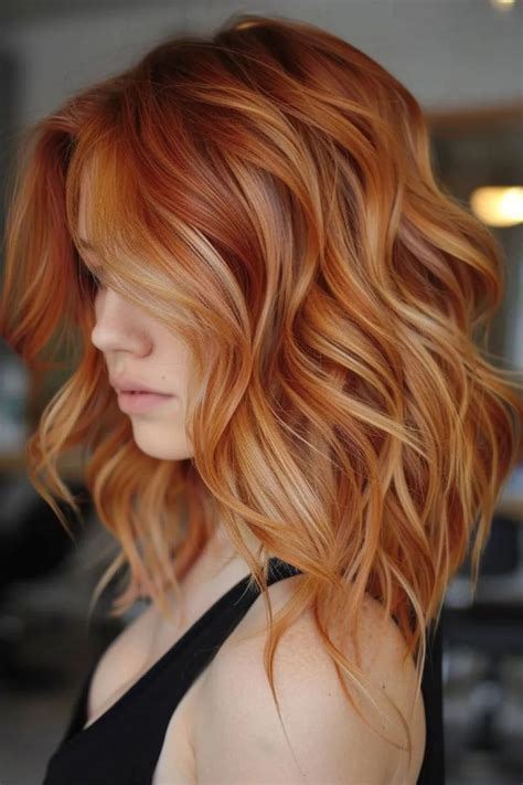 30 Red Hair With Blonde Highlights Looks for Every Season | Red hair