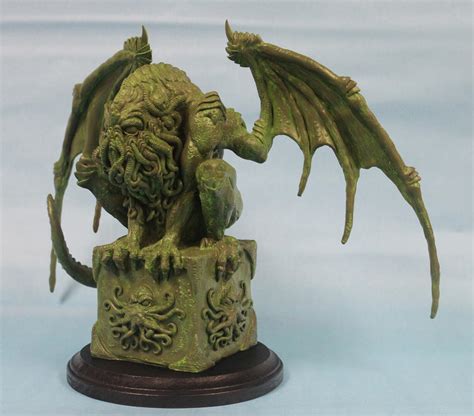Cthulhu statue by shaungent on DeviantArt