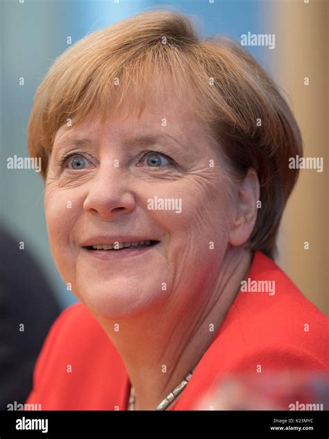 Berlin, Germany. 29th Aug, 2017. German Chancellor Angela Merkel (CDU ...