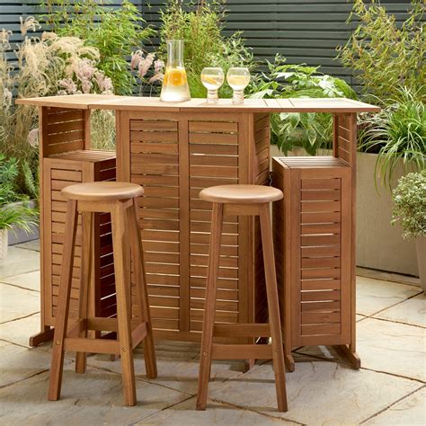 Argos Launches Space-Saving Foldable Garden Bar - Argos Garden
