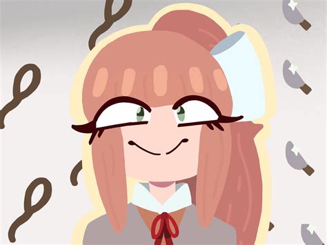 doki doki literature club fanart  chimesdrawingagain  deviantart