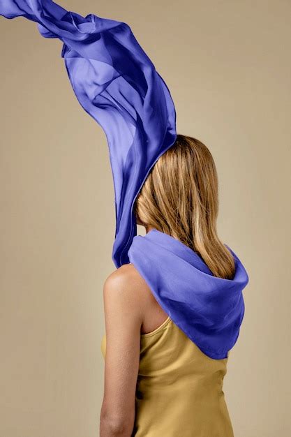 woman covering pictures