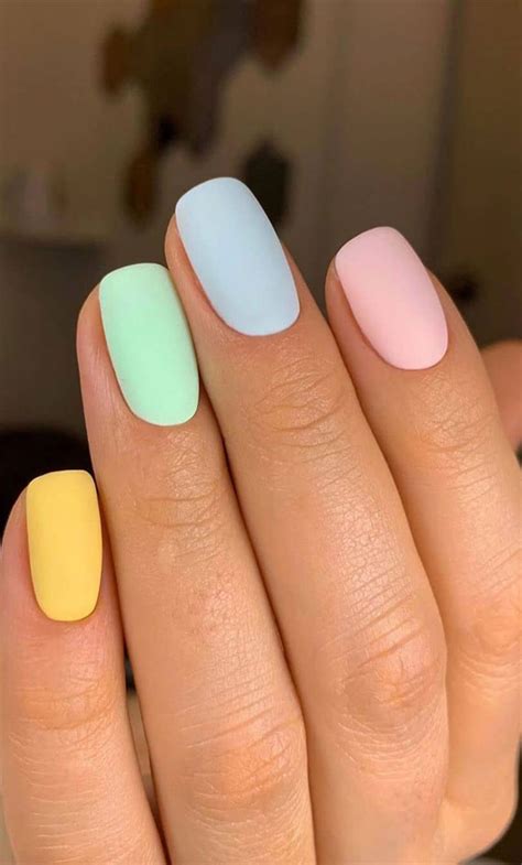Cute Simple Easter Nails