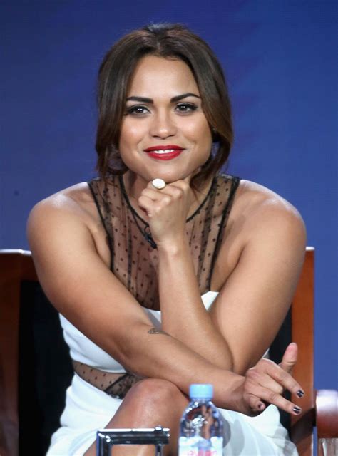 MONICA RAYMUND at Chicago FIre Panel at 2016 Winter TCA Tour in