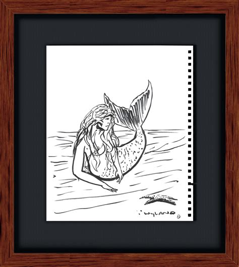 Beachy Mermaid Art