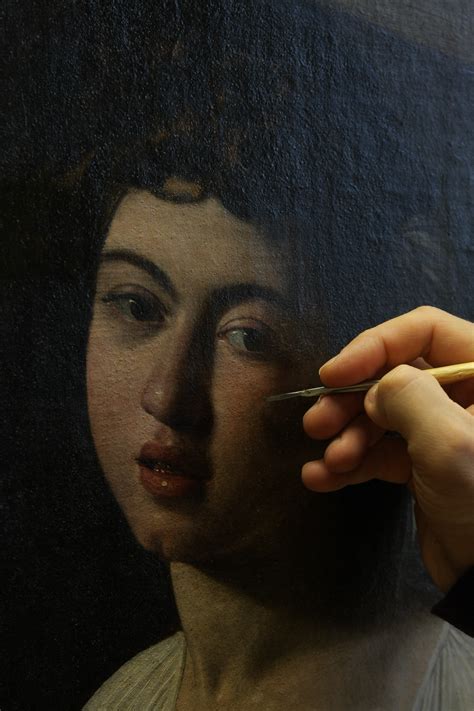 Реставрация картины Караваджо "Юноша с лютней" - Клуб Друзей Эрмитажа