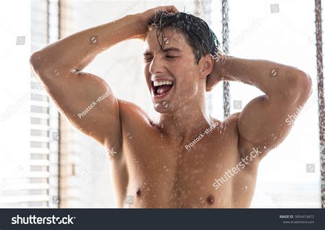nude model shower images browse  stock  vectors