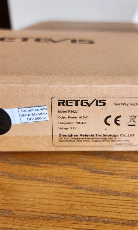 Retevis RT622 Singapore Stock, Mobile Phones & Gadgets, Walkie-Talkie ...