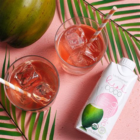 pink coconut margarita life refreshed brands real coco