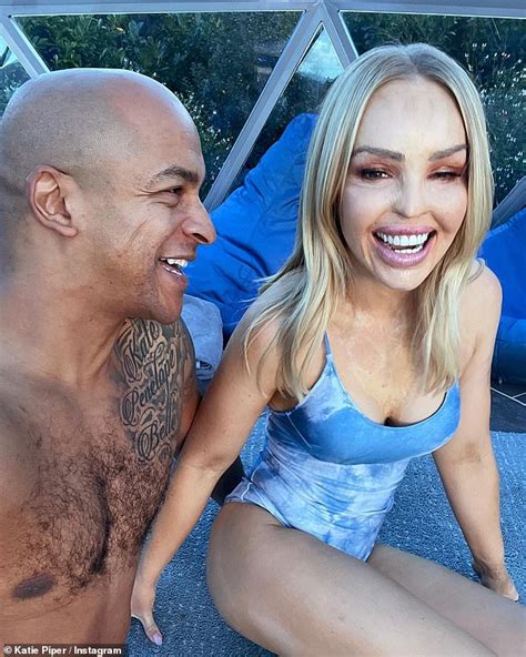 Katie Piper shares swimsuit selfie with husband Richard as they enjoy ...