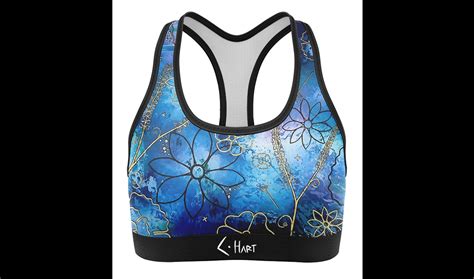 Chloe Hart - Women's Crop Top - Floral Cluster - David Hart