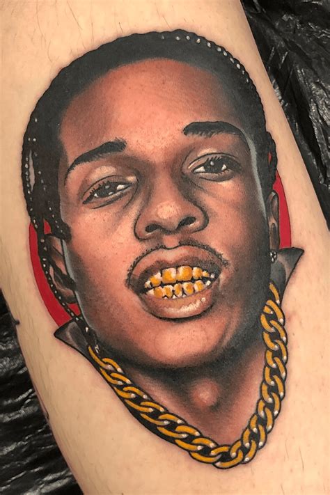 Asap Rocky Tattoo