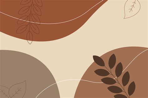 light brown pastel abstract wavey background  leaves