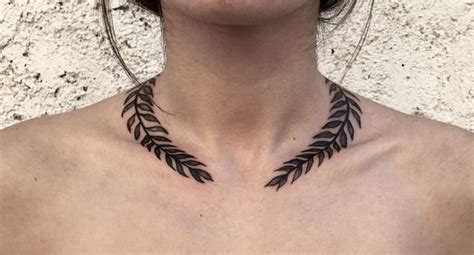 epic necklace tattoo  inspired  style goals   big